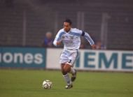 11 Nov 2000:  Alessandro Nesta of Lazio in action during the Italian Serie A match against Juventus played at the Stadio Delle Alpi, in Turin, Italy. The match ended in a 1-1 draw. \ Mandatory Credit: Claudio Villa /Allsport